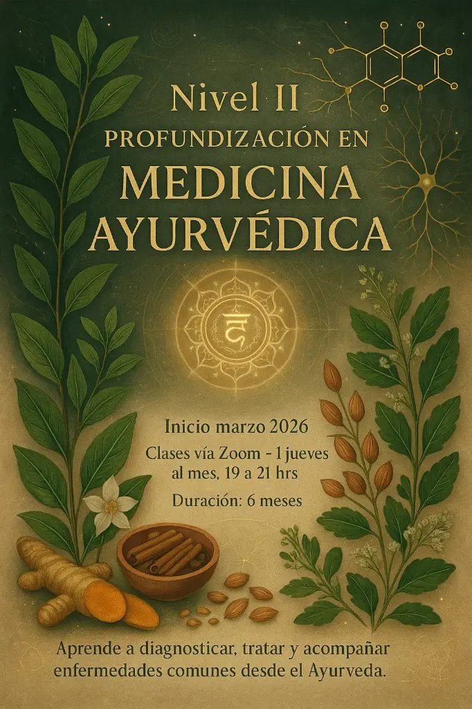 AYURVEDA II PROFUNDIZACIÓN 2026