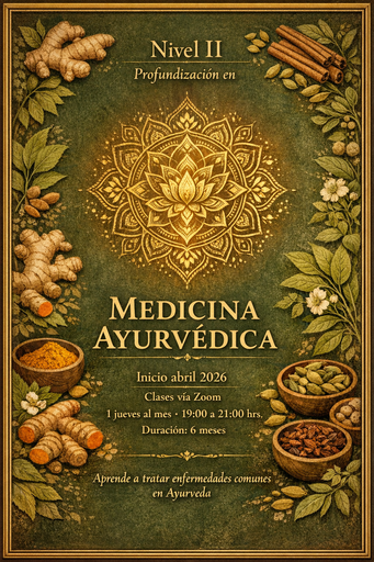 AYURVEDA II PROFUNDIZACIÓN 2026