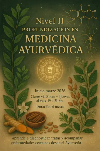AYURVEDA II PROFUNDIZACIÓN 2026