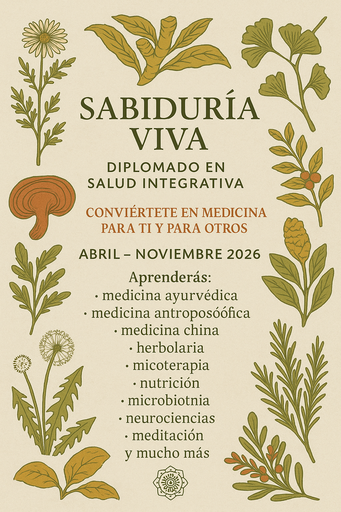 DIPLOMADO ANUAL SALUD INTEGRATIVA