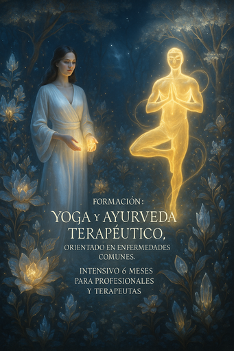 FORMACIÓN : YOGA Y AYURVEDA PARA ABORDAJE DE ENFERMEDADES COMUNES ASINCRÓNICO VELO A TU RITMO