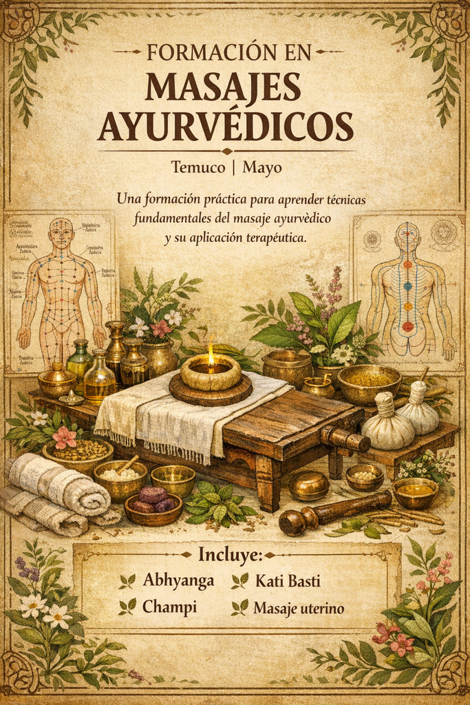 Formación Ayurvédicos Temuco Presencial