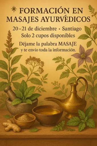Masajes ayurvédicos Online
