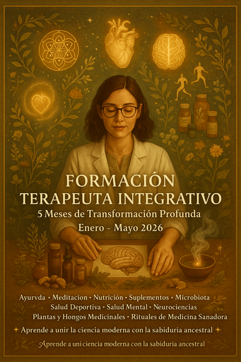 FORMACIÓN EN TERAPEUTA INTEGRATIVO/A 2026 ENERO