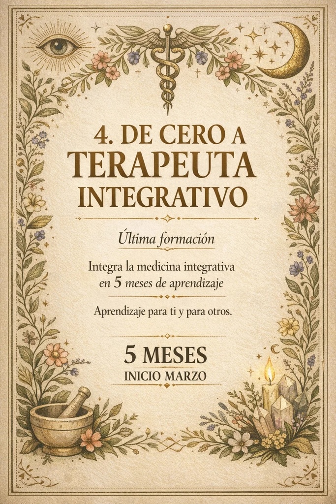 FORMACION EN TERAPEUTA INTEGRATIVO ULTIMA VERSIÓN MARZO