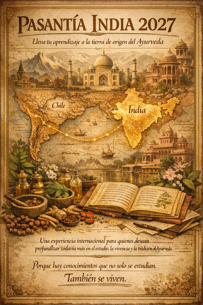 Pasantía AYURVEDA India 2027 Febrero