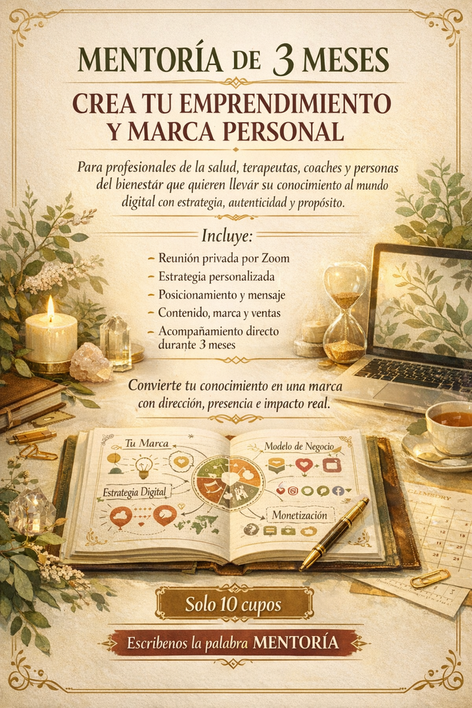 Mentoría Crea tu Emprendimiento y Marca Personal