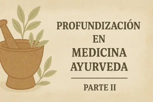 Profundización en medicina ayurveda para terapeutas