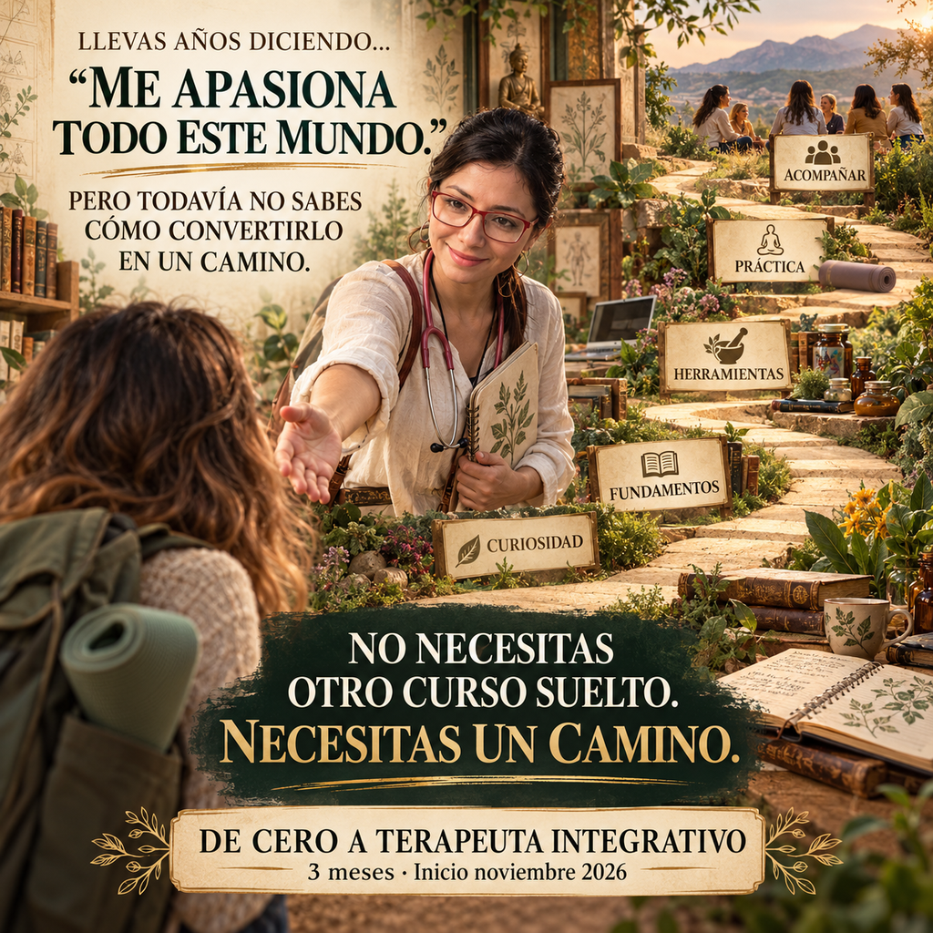 DE CERO A TERAPEUTA INTEGRATIVO